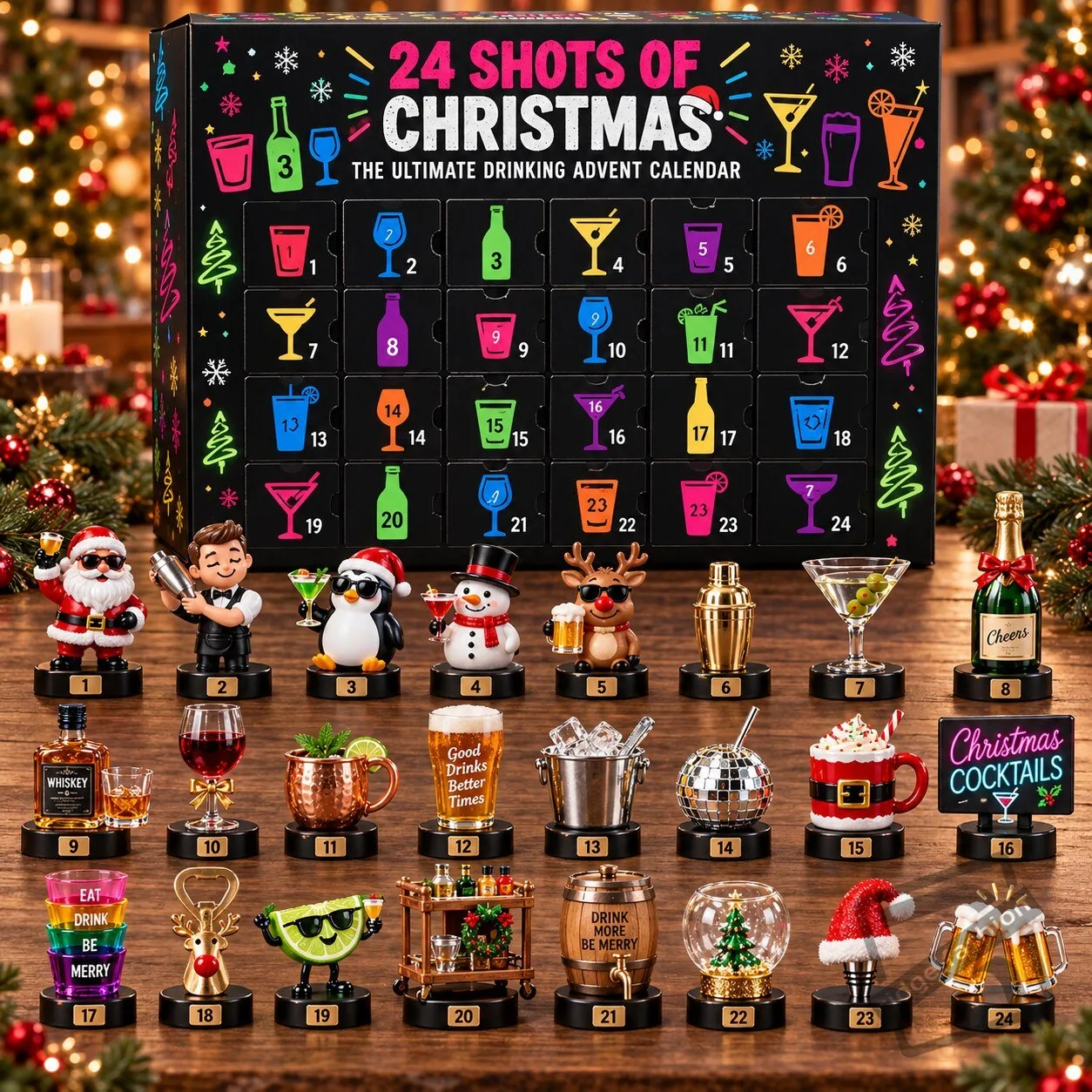 24 Shots of Christmas – The Ultimate Drinking Advent Calendar 2026 Special