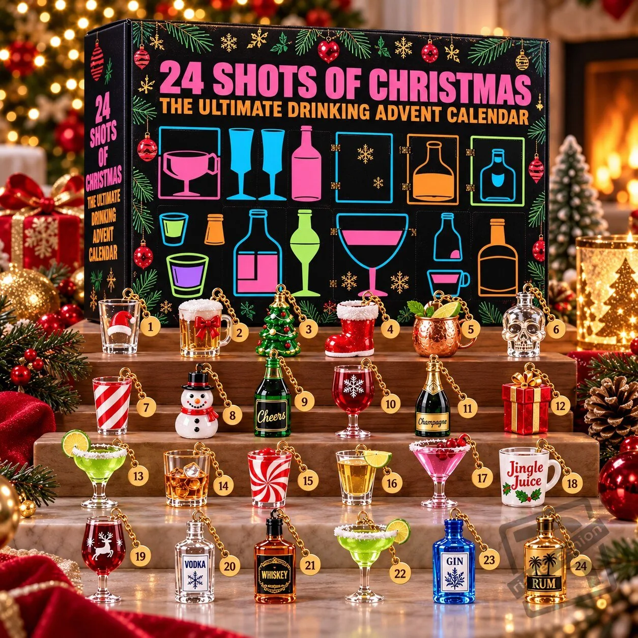 24 Shots of Christmas – The Ultimate Drinking Advent Calendar 2026 Special 24 Shots of Christmas – Drinking Advent Calendar 2026 Special – image 2 of 4