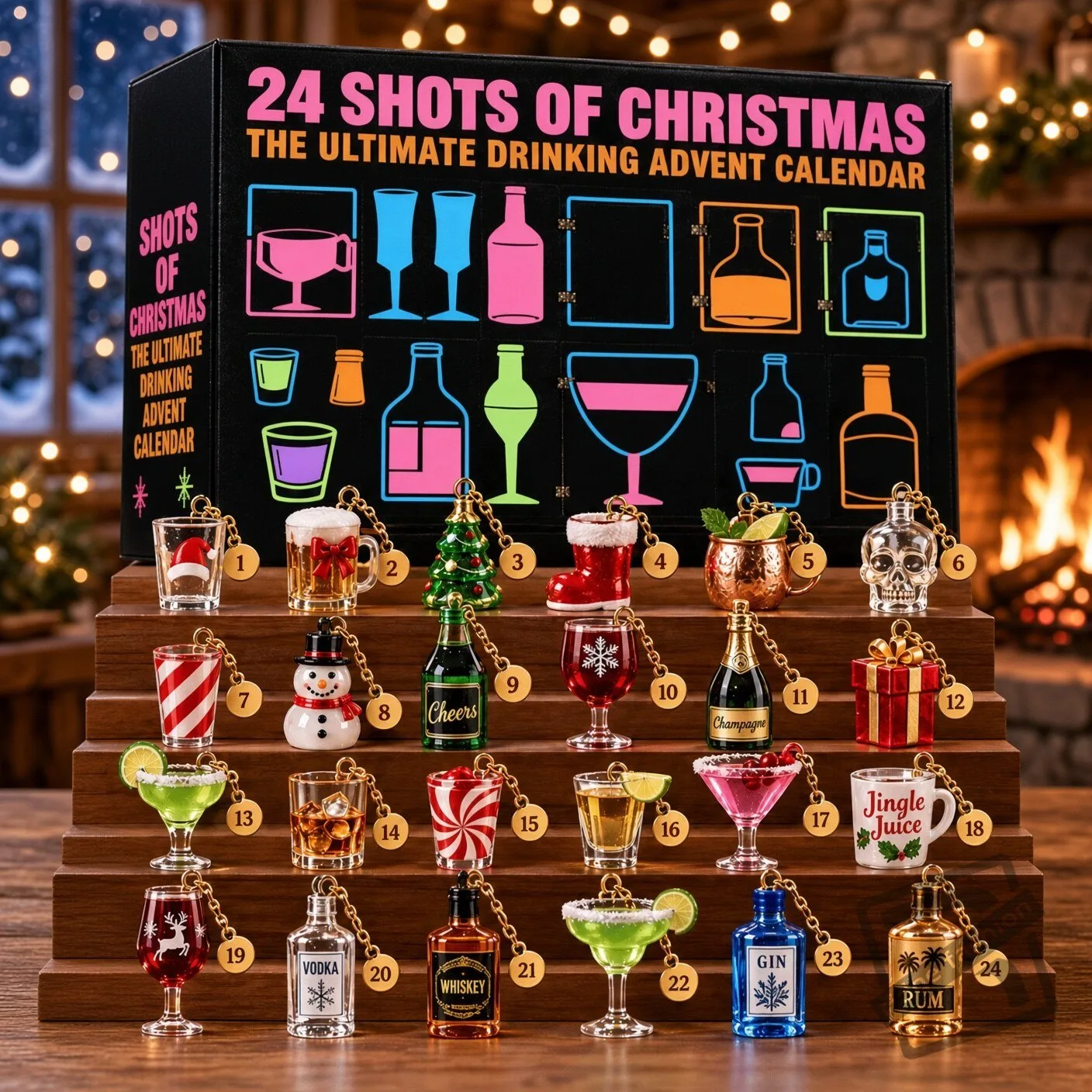 24 Shots of Christmas – The Ultimate Drinking Advent Calendar 2026 Special 24 Shots of Christmas – Drinking Advent Calendar 2026 Special – image 3 of 4