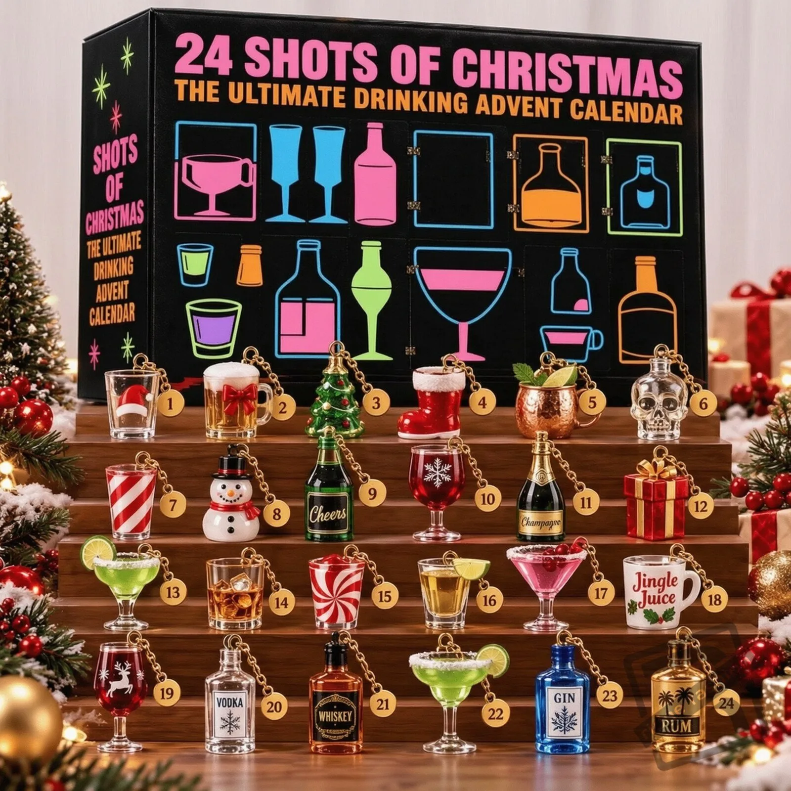24 Shots of Christmas – The Ultimate Drinking Advent Calendar 2026 Special 24 Shots of Christmas – Drinking Advent Calendar 2026 Special – image 4 of 4