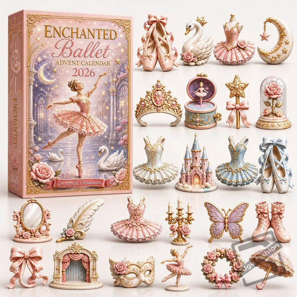 Enchanted Ballet Advent Calendar 2026 - 24-Day Festive Countdown