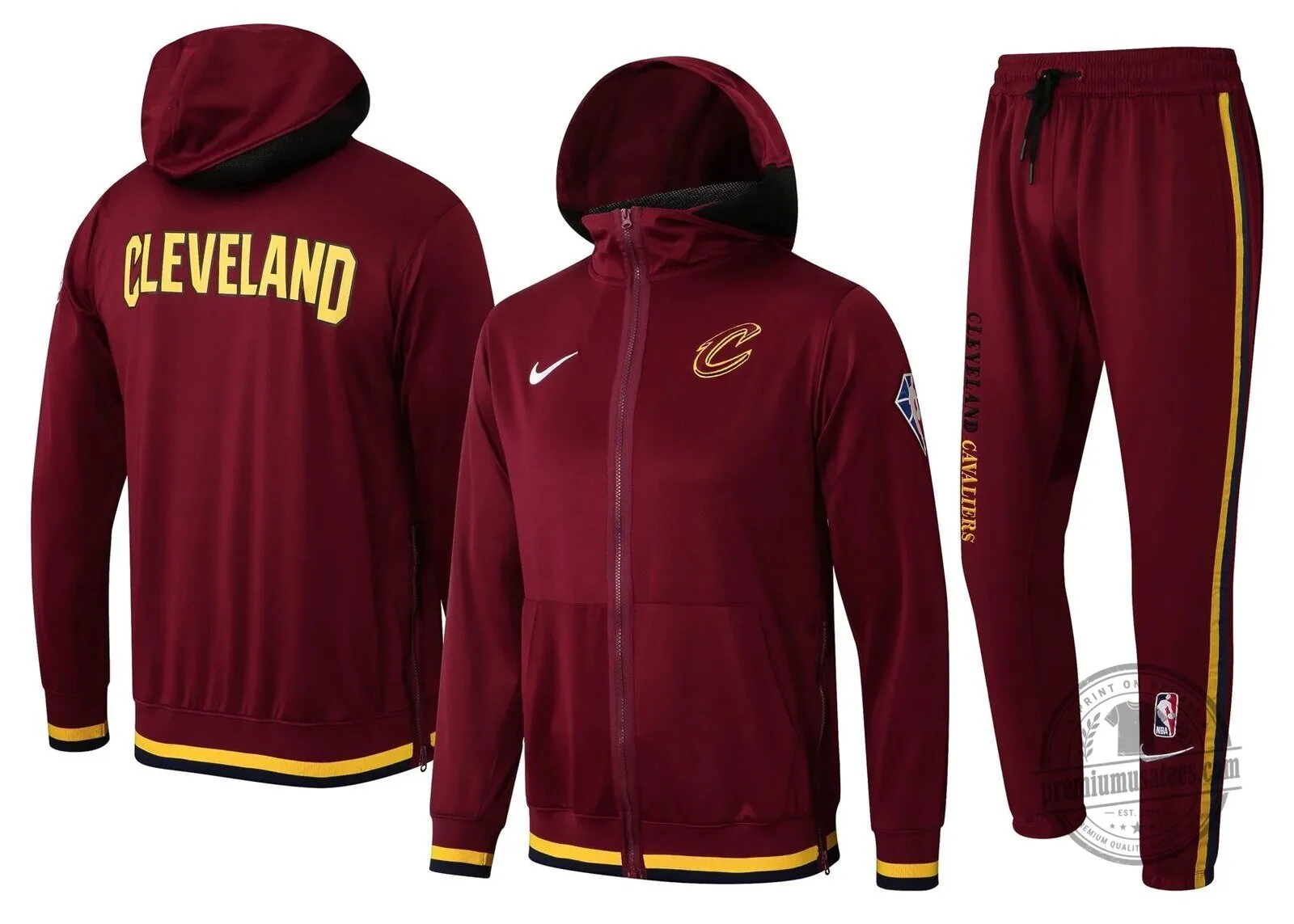Cleveland Cavaliers NBA Therma Flex Showtime Full-Zip Hoodie 1 Cleveland Cavaliers NBA Therma Flex Showtime Full-Zip Hoodie