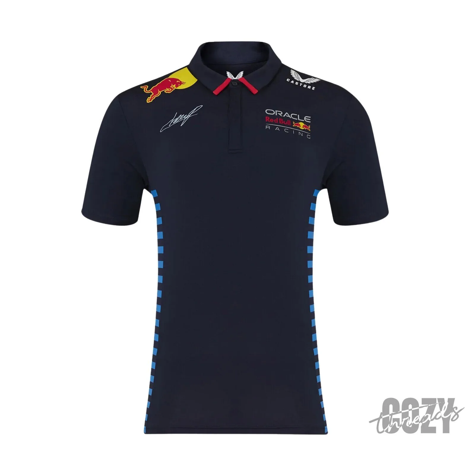 Sergio Perez Red Bull Racing Formula 1 Team 2024 Fan Polo Shirt