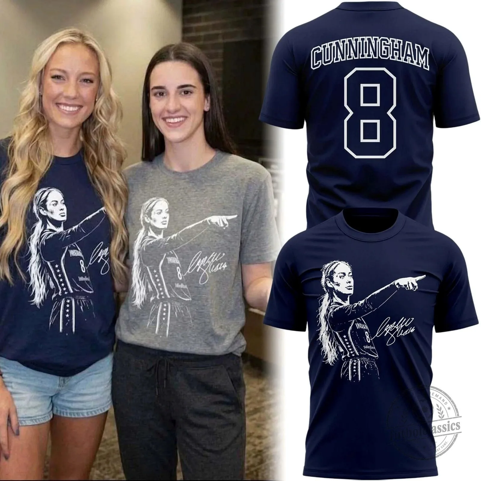 Sophie Cunningham Basketball Player Graphic T-Shirt