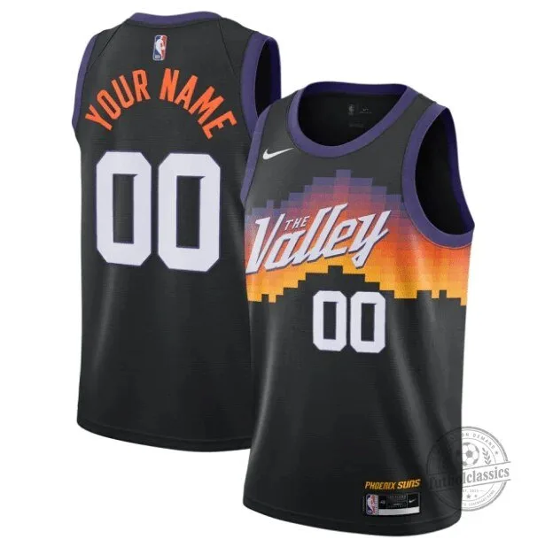 Phoenix Suns The Valley City Edition Black Basketball Jersey