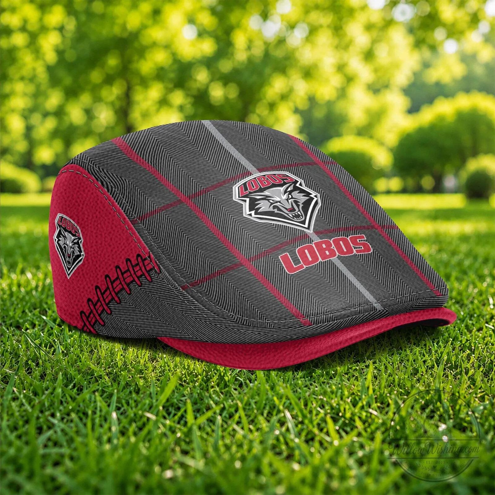 New Mexico Lobos NCAA Golf Cap, Flat Cap, Golfing Headwear 7 New Mexico Lobos NCAA Golf Cap, Flat Cap, Golfing Headwear