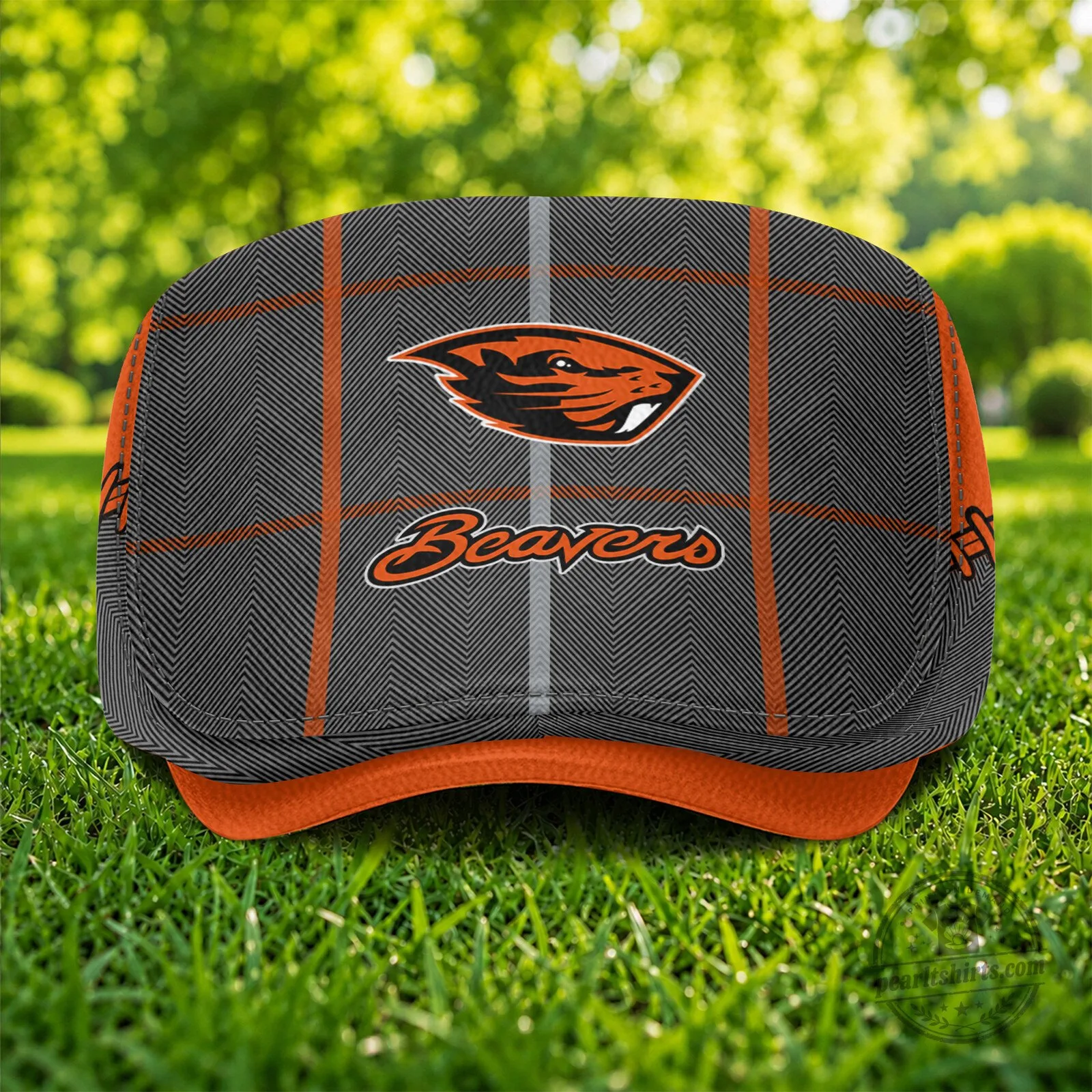 NCAA Flat Cap Hat for Oregon State Beavers by Jeff 6 NCAA Flat Cap Hat for Oregon State Beavers by Jeff