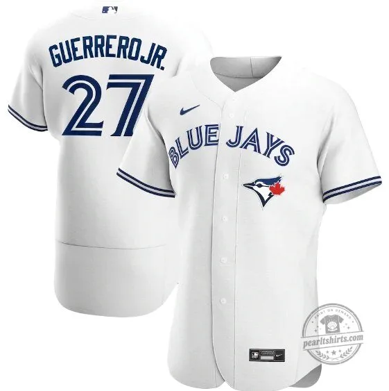 Vladimir Guerrero Jr. Toronto Blue Jays White Replica Baseball Jersey