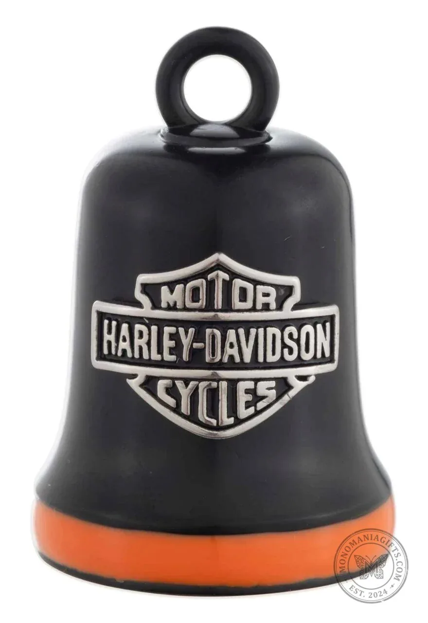 Harley-Davidson Motorcycle Bar and Shield Logo Engraved Ride Bell