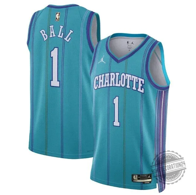 Charlotte Hornets LaMelo Ball Teal Classic Edition Basketball Jersey
