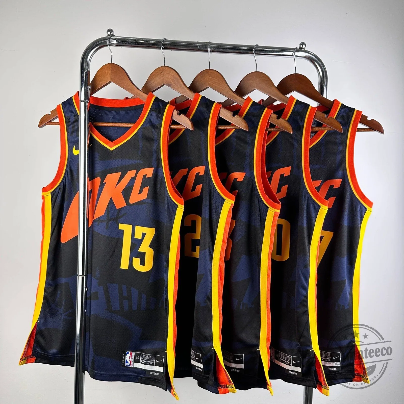 Oklahoma City Thunder City Edition 2023-2024 Basketball Jersey