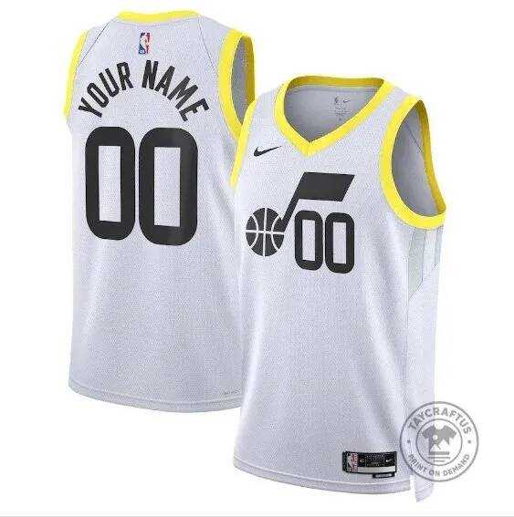 Utah Jazz Association Edition White Basketball Jersey