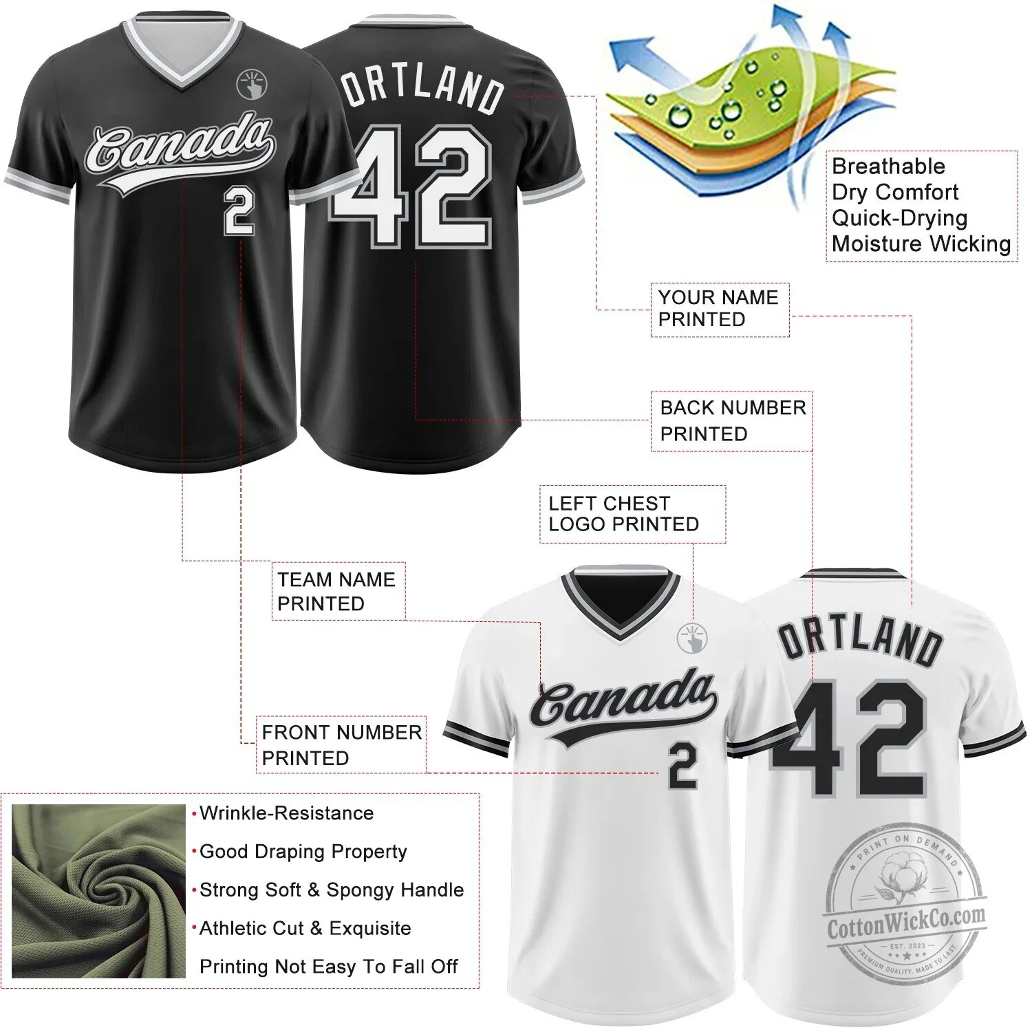 Custom Black White Gray Reversible Baseball Jersey Shirt 11 Custom Black White Gray Reversible Baseball Jersey Shirt