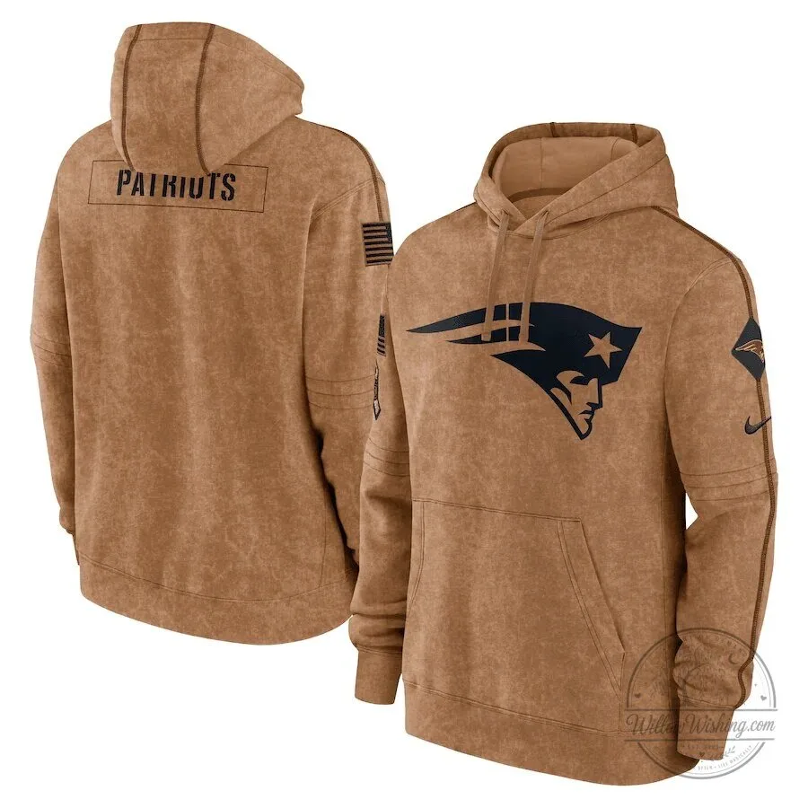 New England Patriots Salute to Service Military Appreciation Hoodie