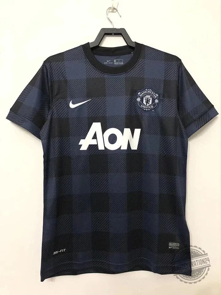 Manchester United 2013-2014 Away Retro Football Jersey