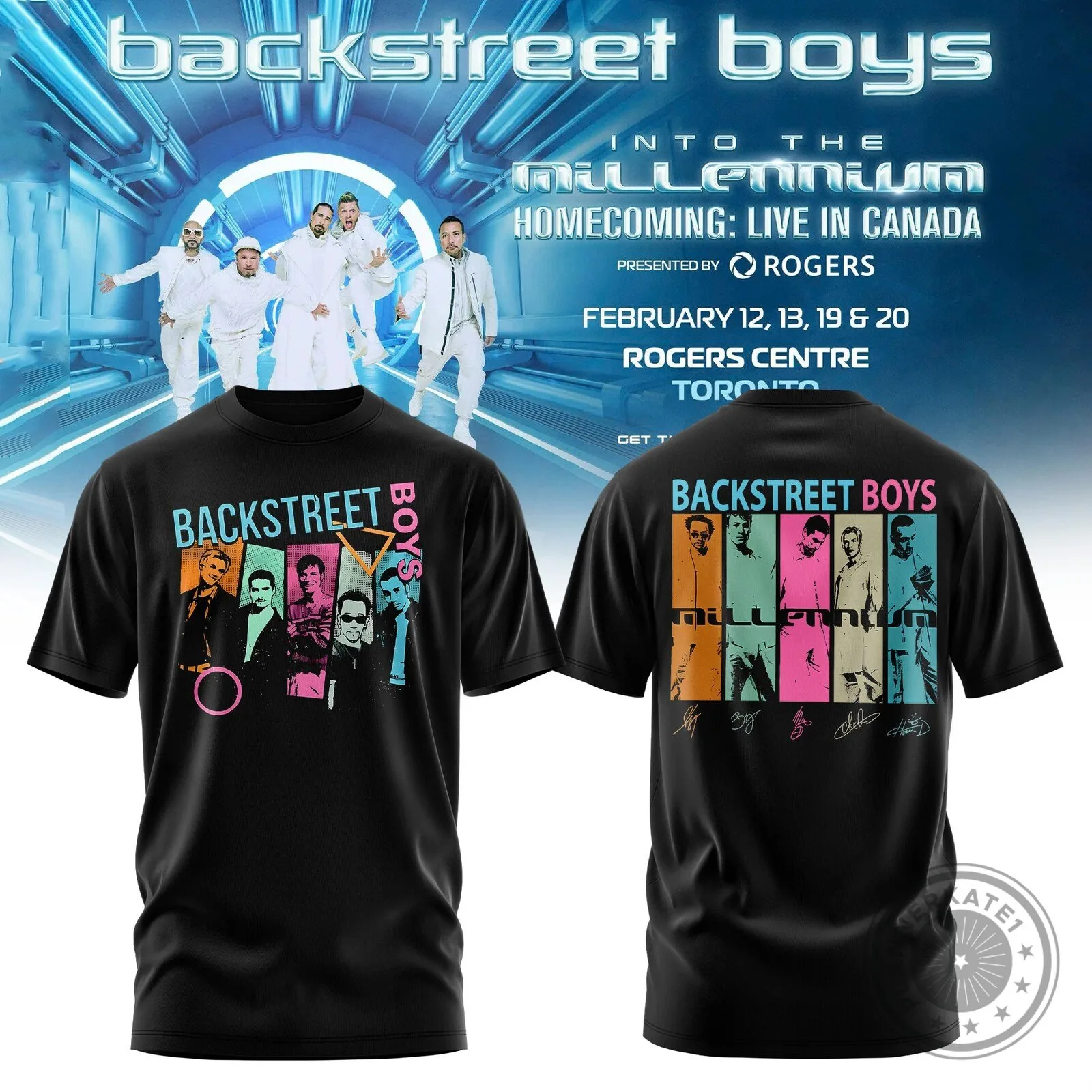 Homecoming Concert T-Shirt featuring Backstreet Boys: Into The Millennium in Canada