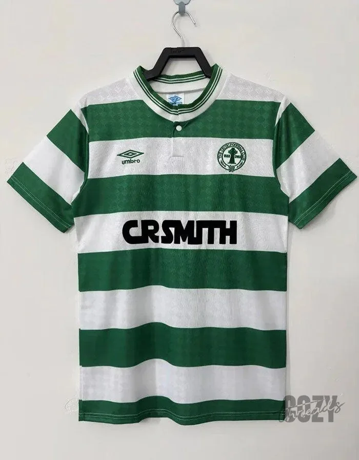 Celtic Football Club 1987-1988 Season Home Retro Football Jersey