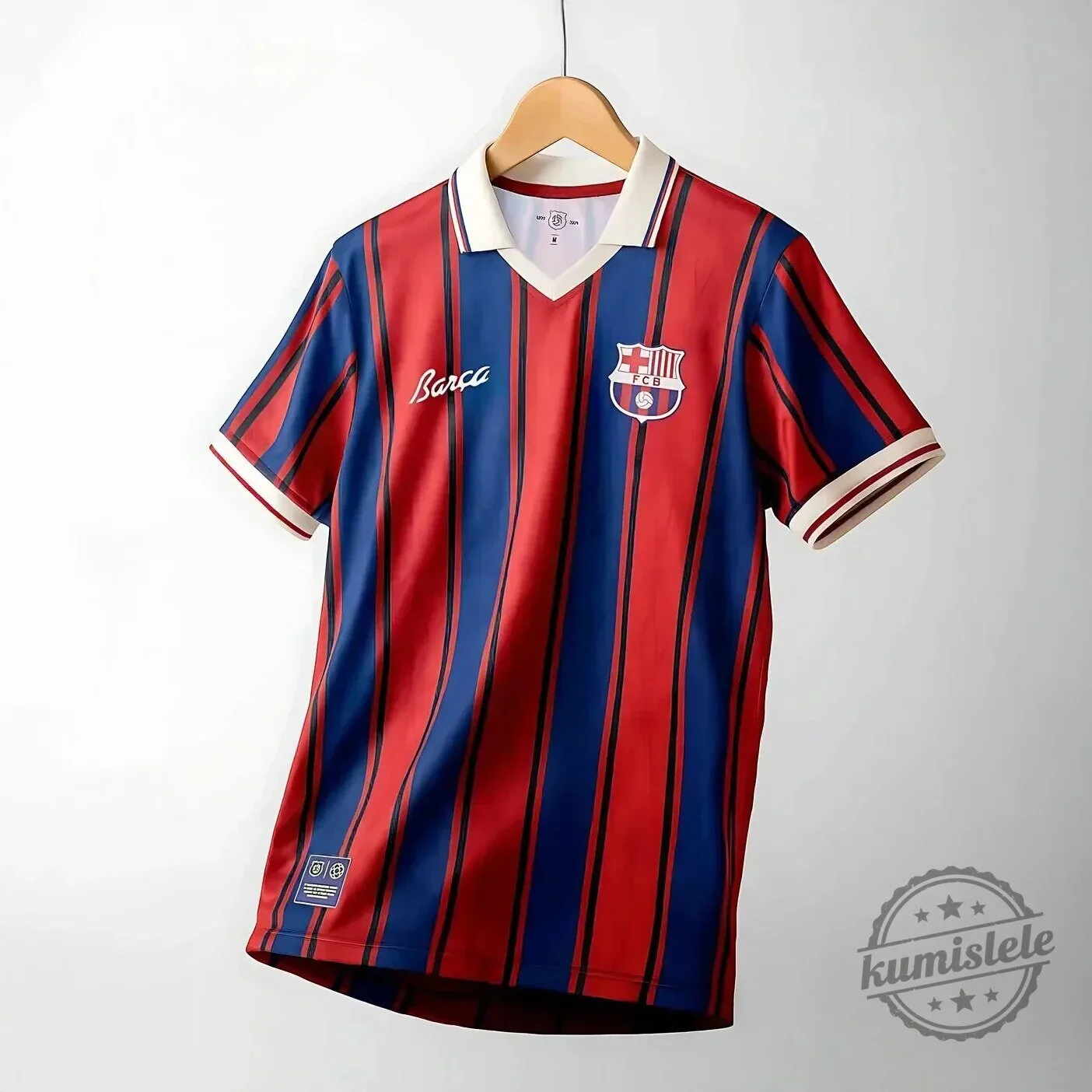 Barcelona Football Club 125th Anniversary Striped Fan Jersey