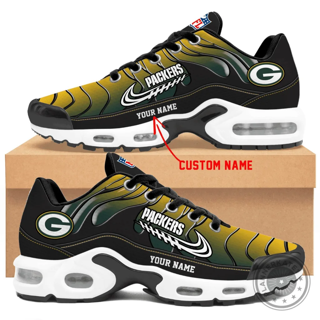 Green Bay Packers Personalized Air Max Shoes Custom Name Limited Edition Green Bay Packers Personalized Air Max Shoes Custom Name Limited Edition