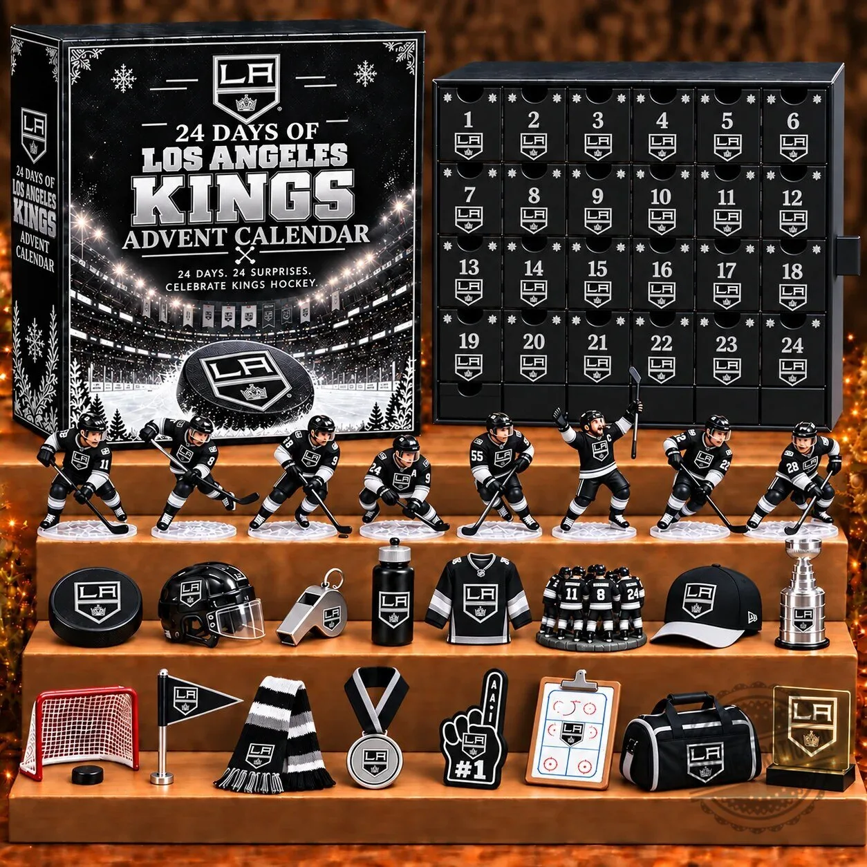 Los Angeles Kings Hockey 24 Day Advent Calendar Blind Box