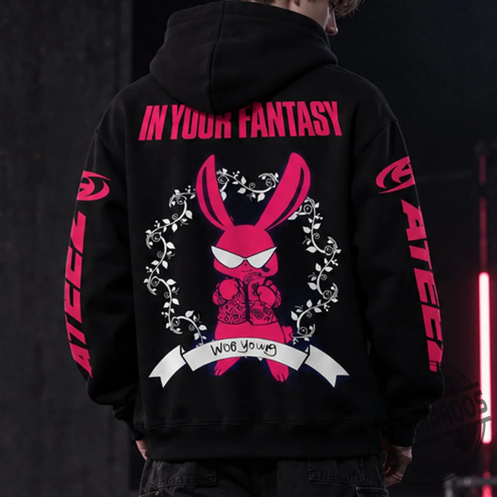 ATEEZ In Your Fantasy 2026 World Tour Hoodie Shirt 7 ATEEZ In Your Fantasy 2026 World Tour Hoodie Shirt