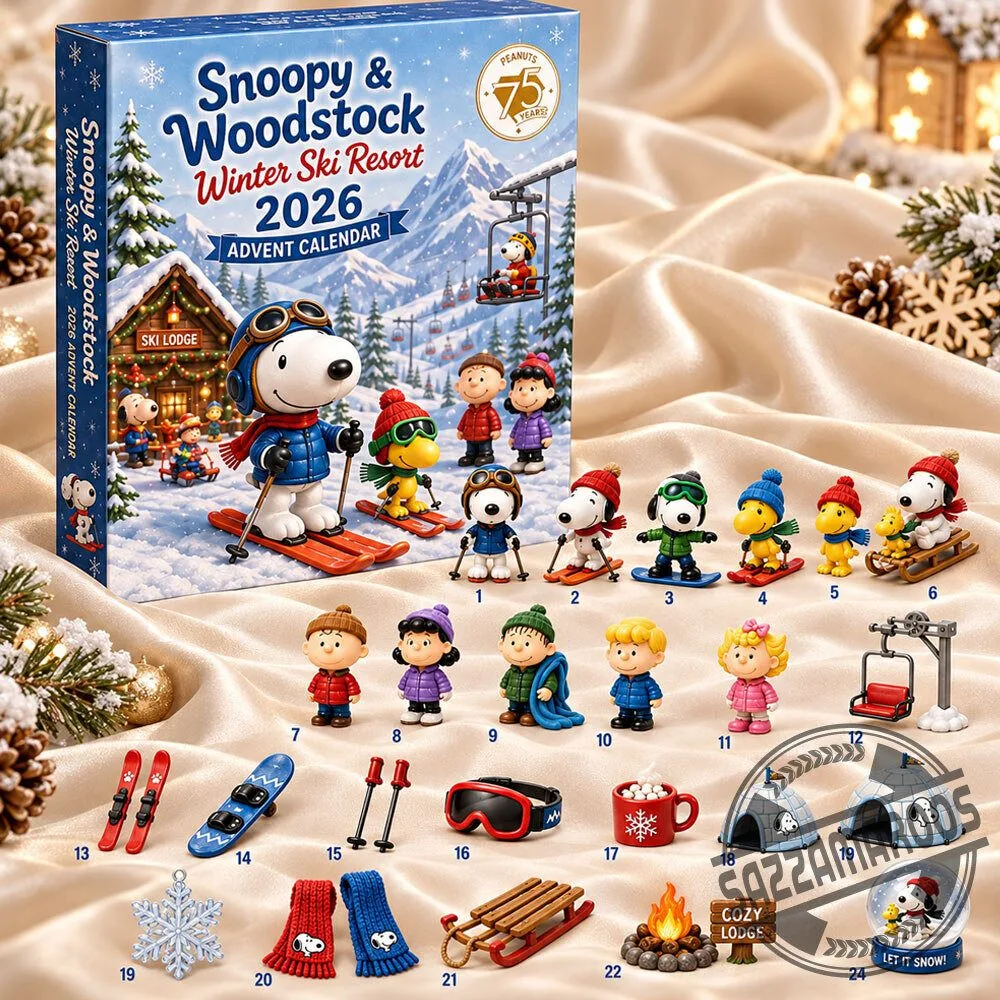 Peanuts 75th Anniversary Snoopy 2026 Advent Calendar 3 Peanuts 75th Anniversary Snoopy 2026 Advent Calendar