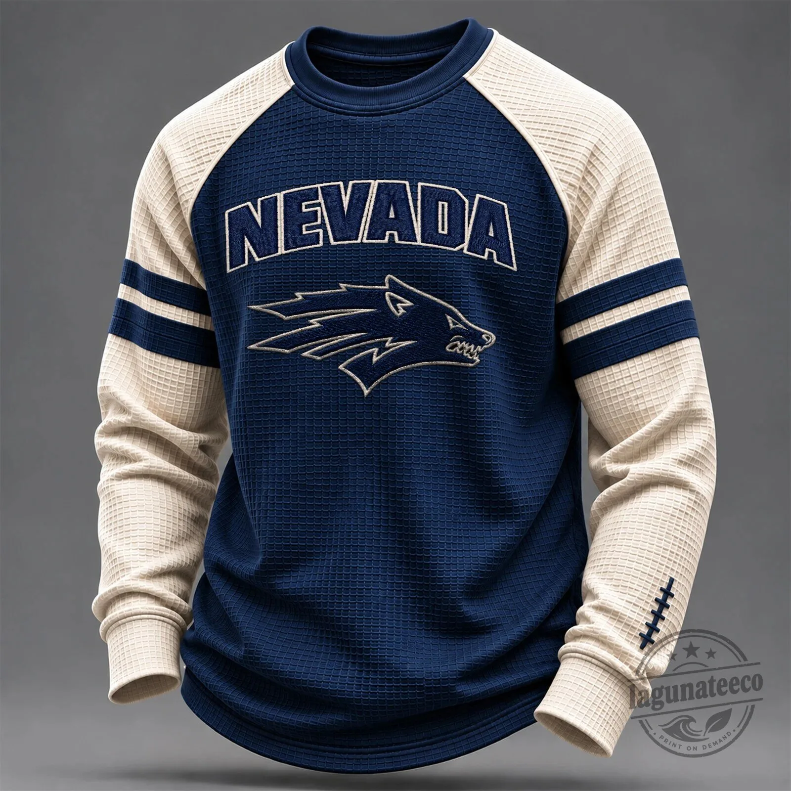 Nevada Wolf Pack Go Pack Go College Sports Team Long Sleeve Shirt