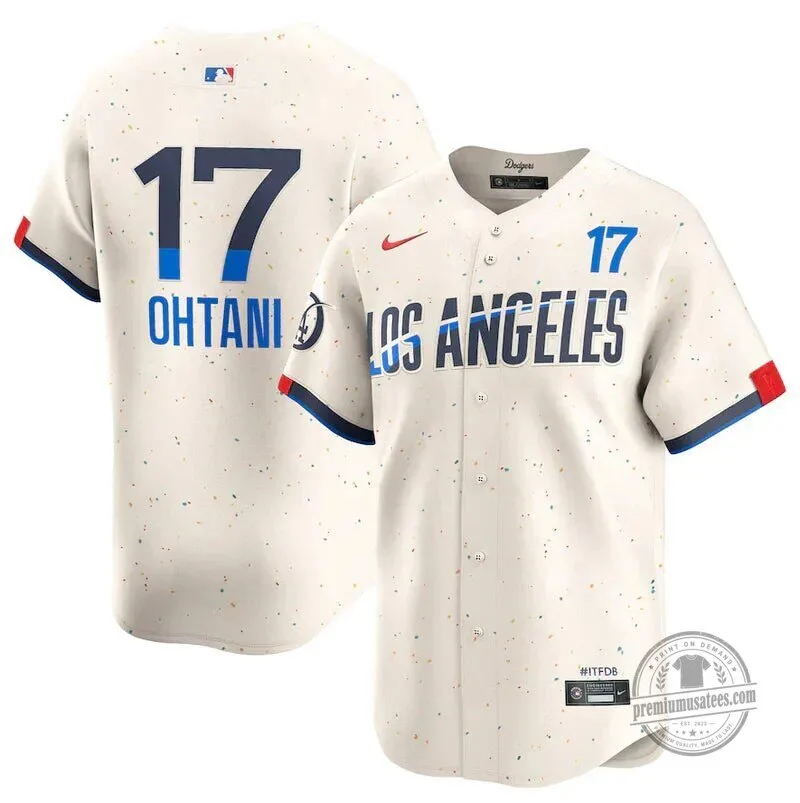 2024 City Connect Baseball Jersey for Shohei Ohtani of the Los Angeles Dodgers