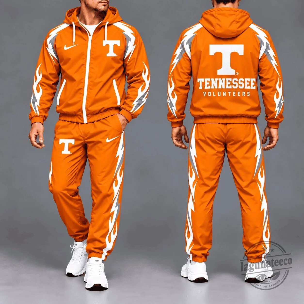 Tennessee Volunteers NCAA Elevate Performance Full-Zip Hoodie and Pants Set