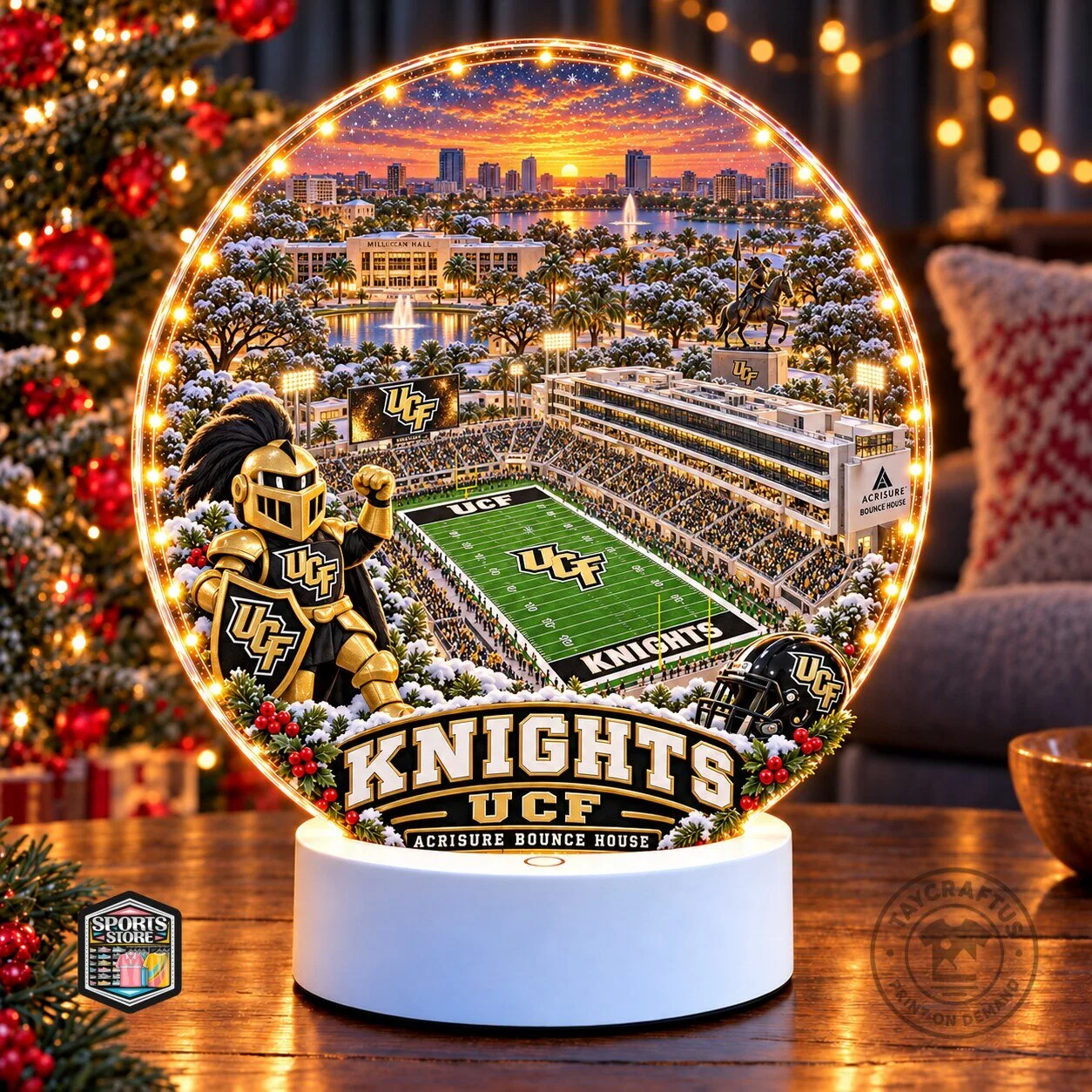 UCF Knights Football Stadium LED Light Box