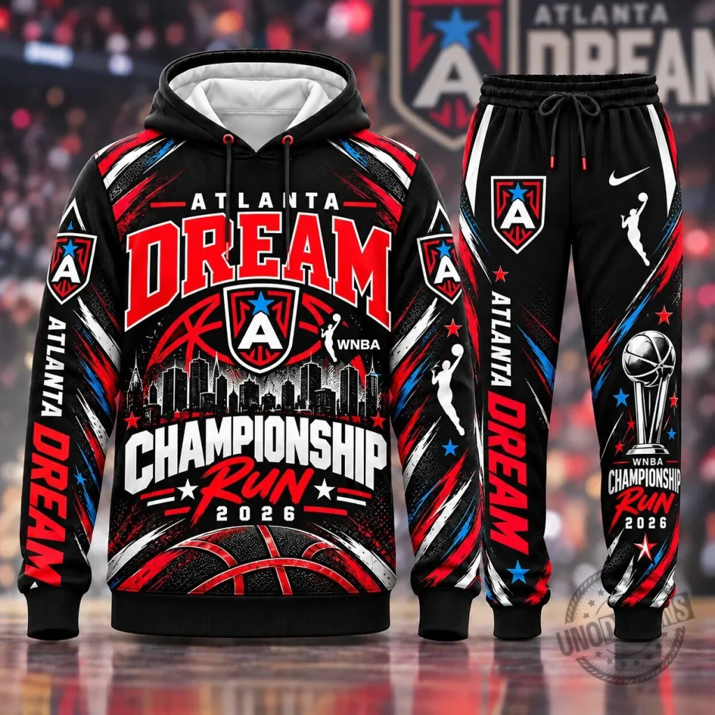 Atlanta Dream 2026 Championship Run WNBA Basketball Fan Hoodie Atlanta Dream 2026 Championship Run WNBA Basketball Fan Hoodie