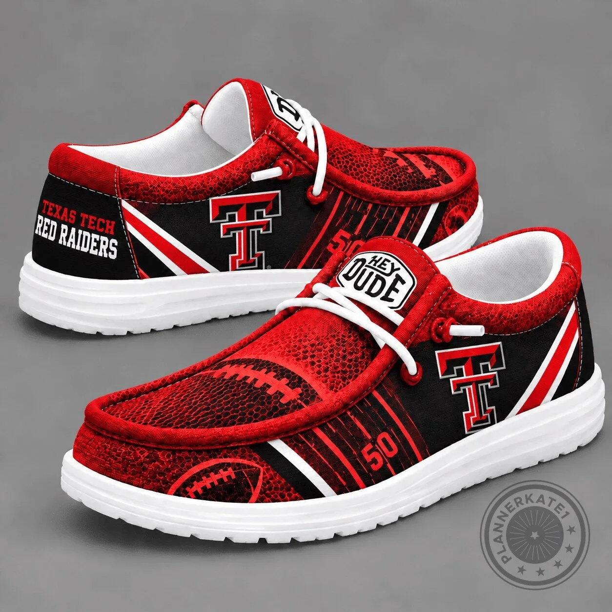 Texas Tech Red Raiders Football Team Spirit Loafer Shoes