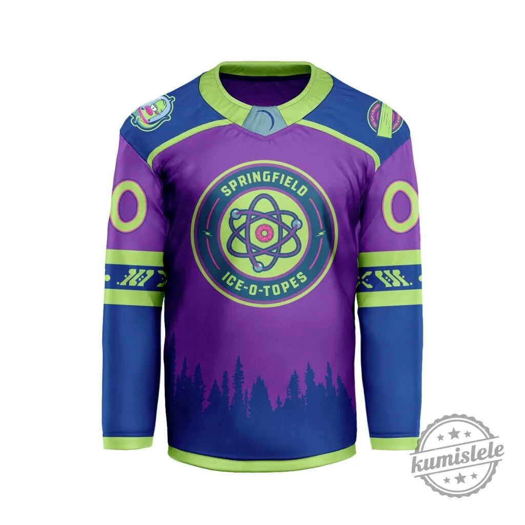 Springfield Ice-O-Topes Personalized Hockey Jersey