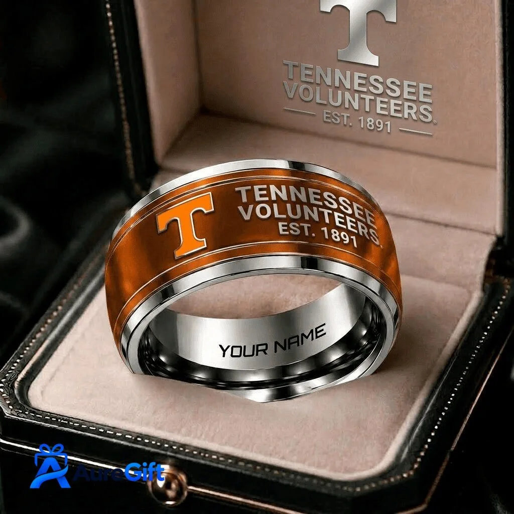 Tennessee Volunteers NCAA Personalized Engraved Ring 1 Tennessee Volunteers NCAA Personalized Engraved Ring