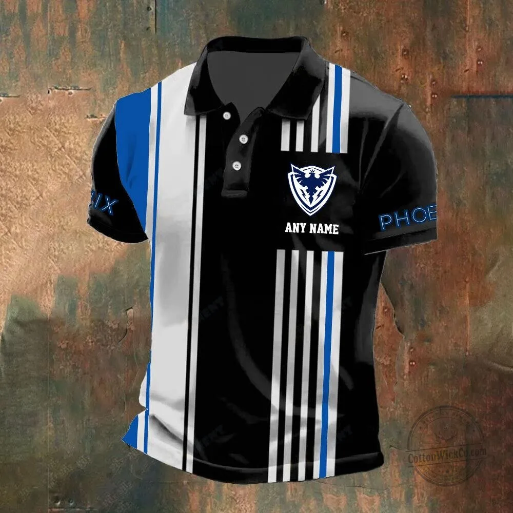 Sherbrooke Phoenix Personalized Name Striped Hockey Polo Shirt 8 Sherbrooke Phoenix Personalized Name Striped Hockey Polo Shirt