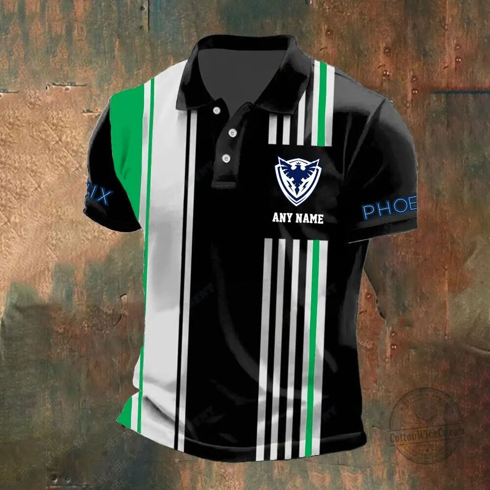 Sherbrooke Phoenix Personalized Name Striped Hockey Polo Shirt 9 Sherbrooke Phoenix Personalized Name Striped Hockey Polo Shirt