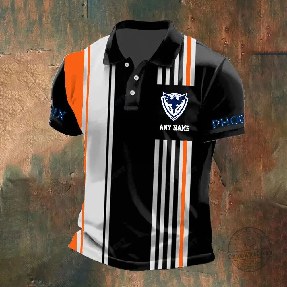 Sherbrooke Phoenix Personalized Name Striped Hockey Polo Shirt 11 Sherbrooke Phoenix Personalized Name Striped Hockey Polo Shirt