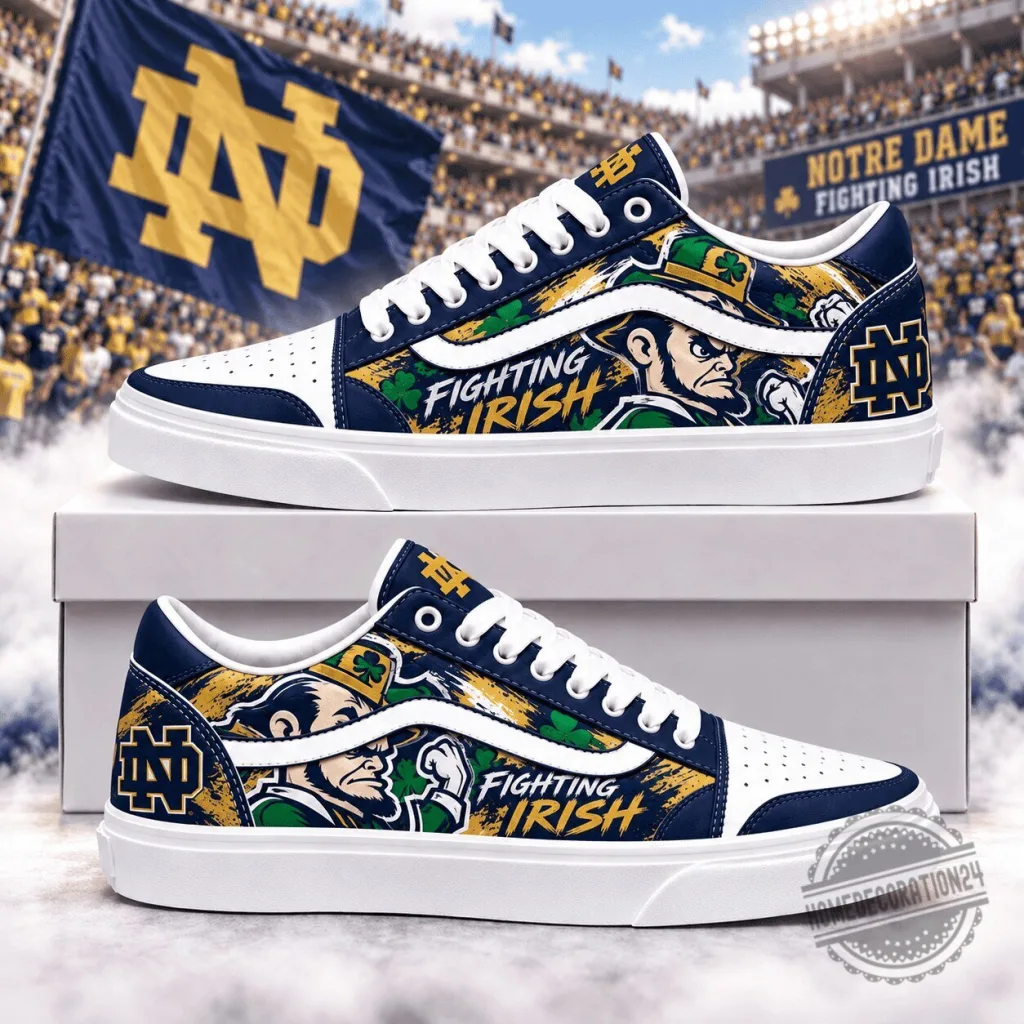 Notre Dame Fighting Irish NCAA Team Legendary Spirit Shoes