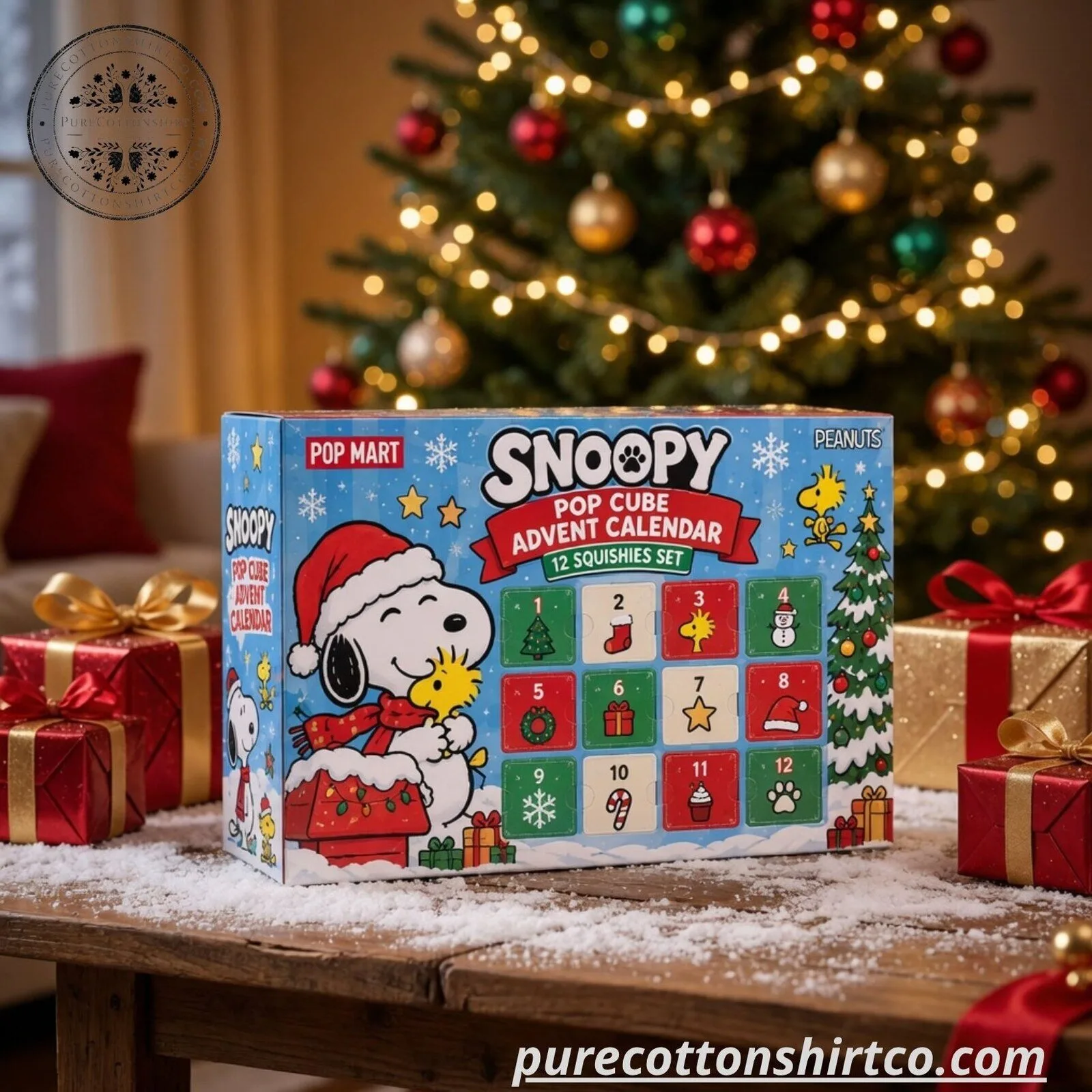 Peanuts Snoopy Pop Cube Advent Calendar 2026 – 12 Squishies Set 5 Peanuts Snoopy Pop Cube Advent Calendar 2026 – 12 Squishies Set