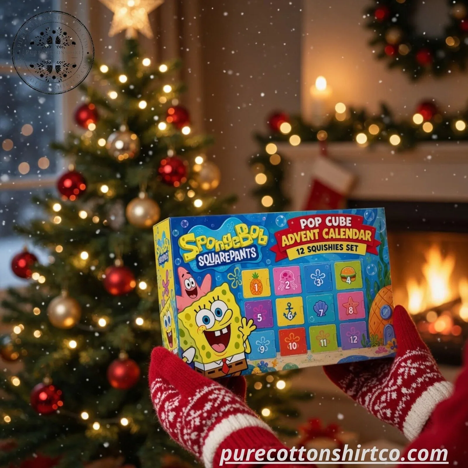 SpongeBob SquarePants Pop Cube Advent Calendar 2026 – 12 Squishies Set 5 SpongeBob SquarePants Pop Cube Advent Calendar 2026 – 12 Squishies Set