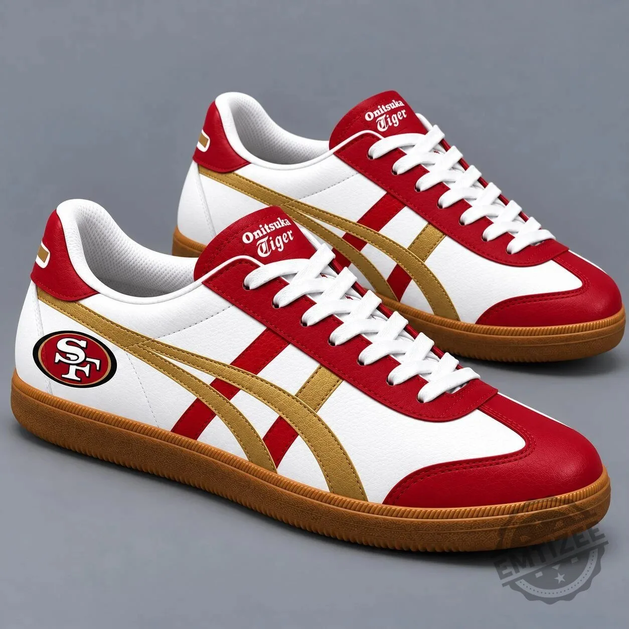 San Francisco 49ers NFL Team Pride Onitsuka Tiger Shoes