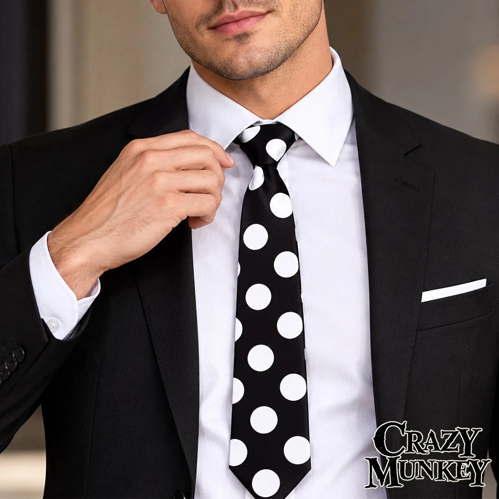 Harry Styles Wembley Night 4 Black White Concert Necktie | Accessories 5 Harry Styles Wembley Night 4 Black White Concert Necktie | Accessories