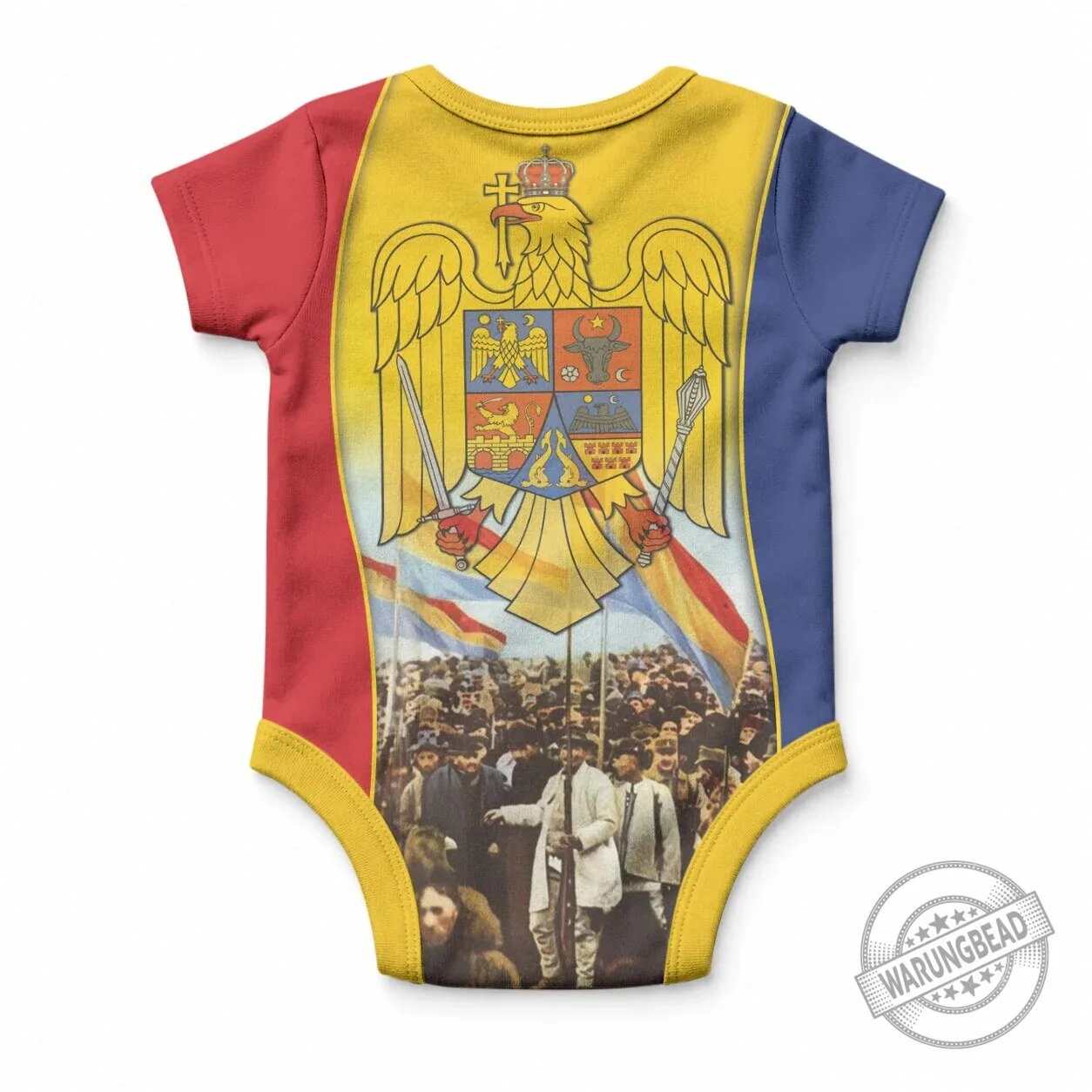 Romania Great Union Day Alba Iulia Great National Assembly Baby Romper 5 Romania Great Union Day Alba Iulia Great National Assembly Baby Romper