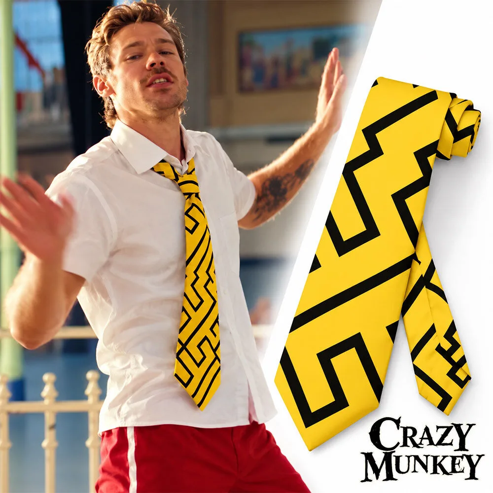 Harry Styles Dance No More Yellow Graphic Necktie | Accessories