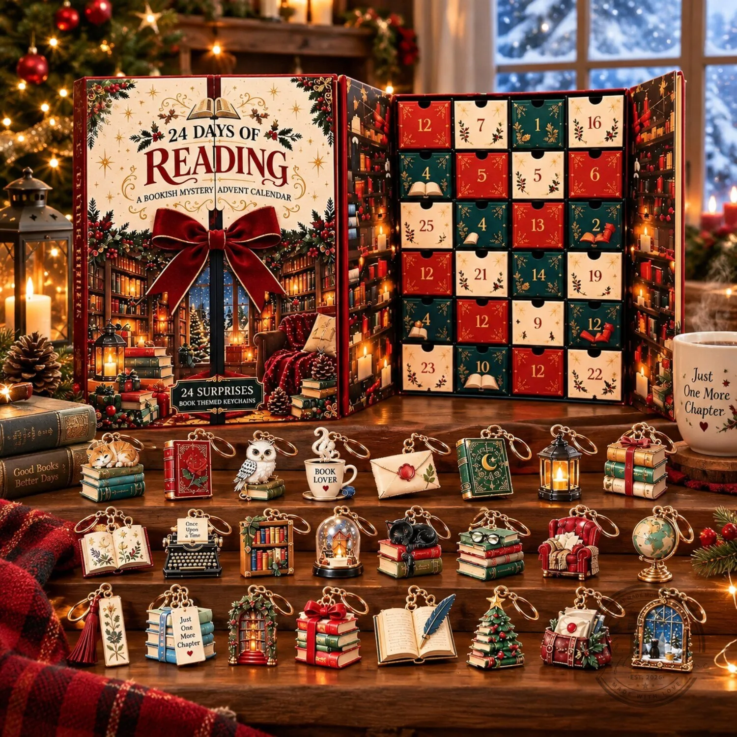 24 Days Of Reading A Bookish Mystery Advent Calendar Christmas 2026