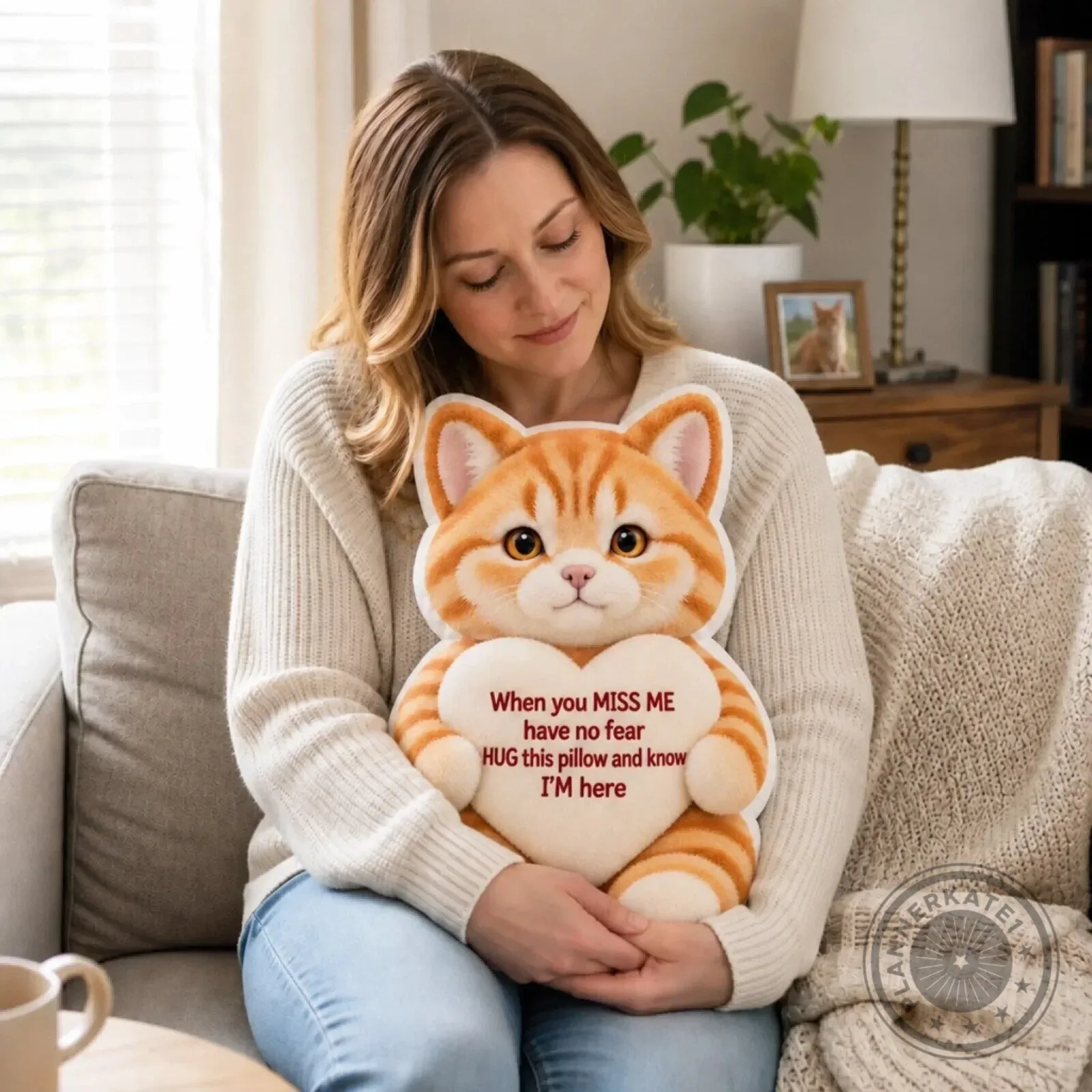 Personalized Pet Memorial Photo Shaped Pillow - When You Miss Me Have No Fear 9 Personalized Pet Memorial Photo Shaped Pillow - When You Miss Me Have No Fear