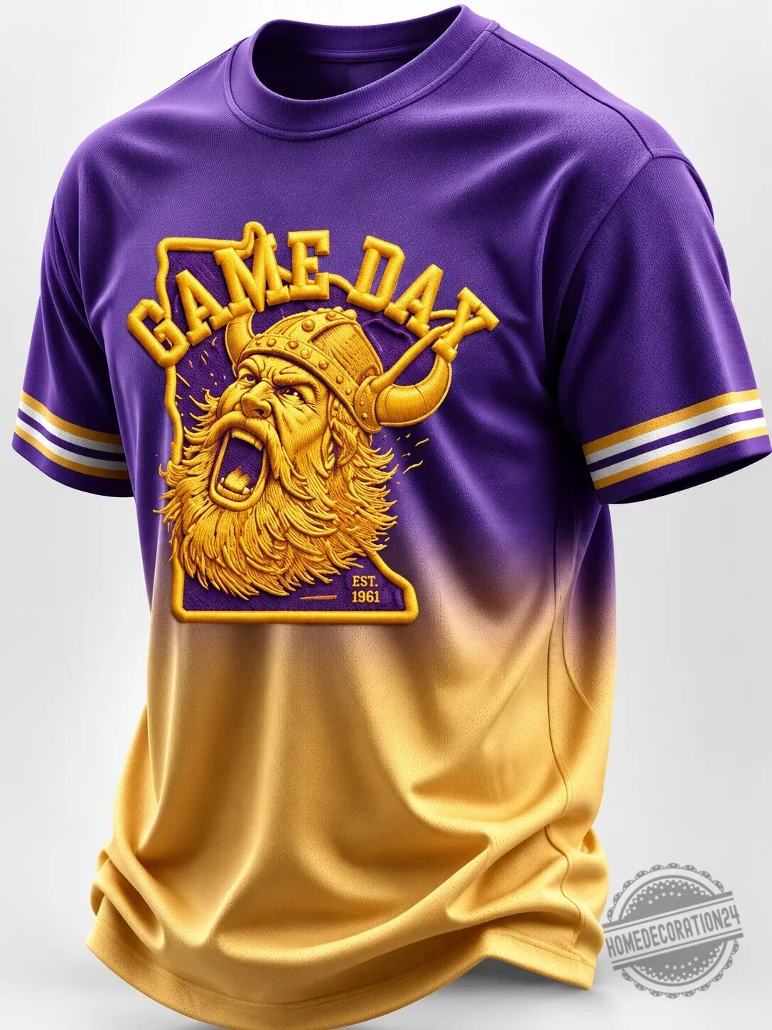 Minnesota Vikings Game Day Football Fan Short-Sleeve T-Shirt