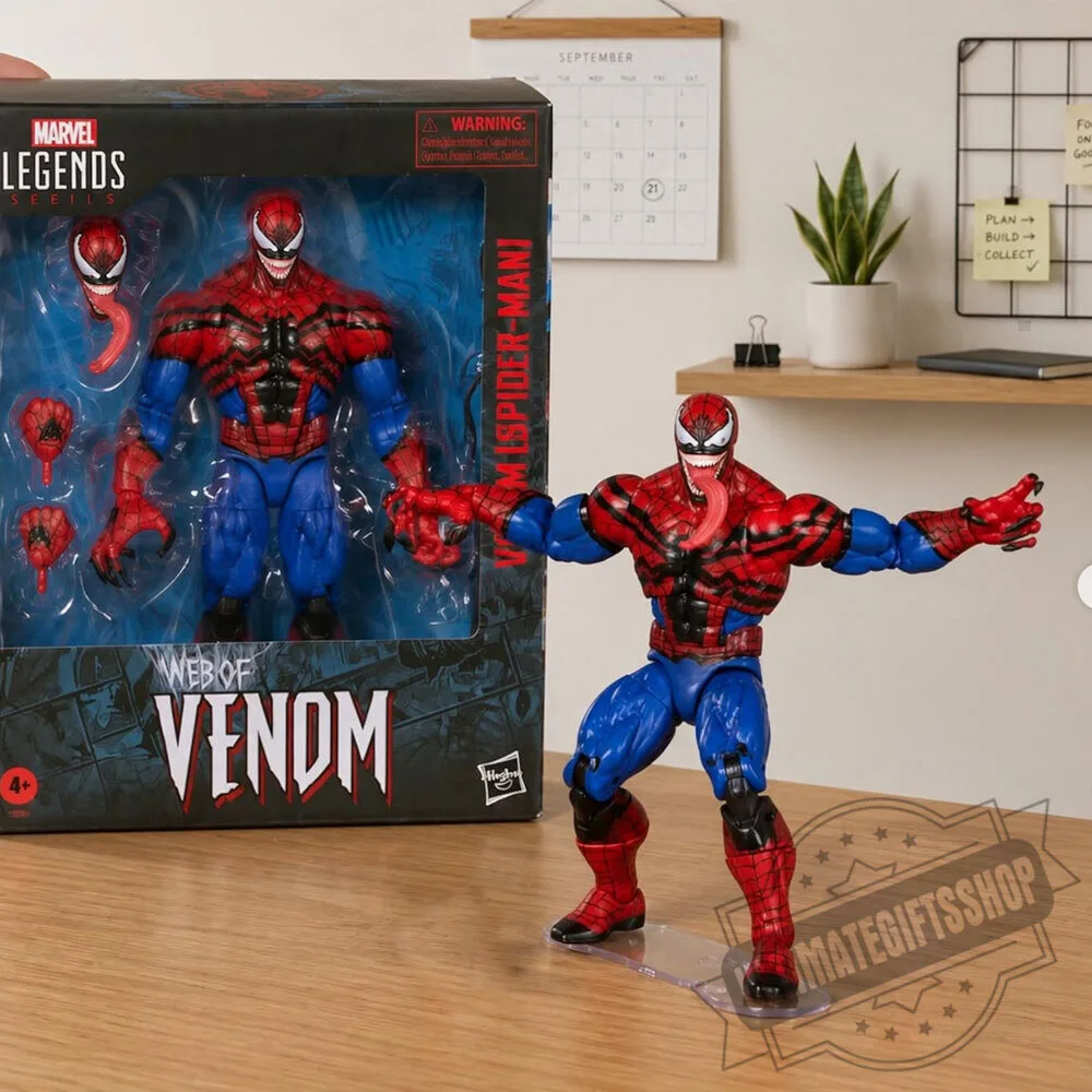 Marvel Legends Series Venom Spider-Man Web of Venom Action Figure