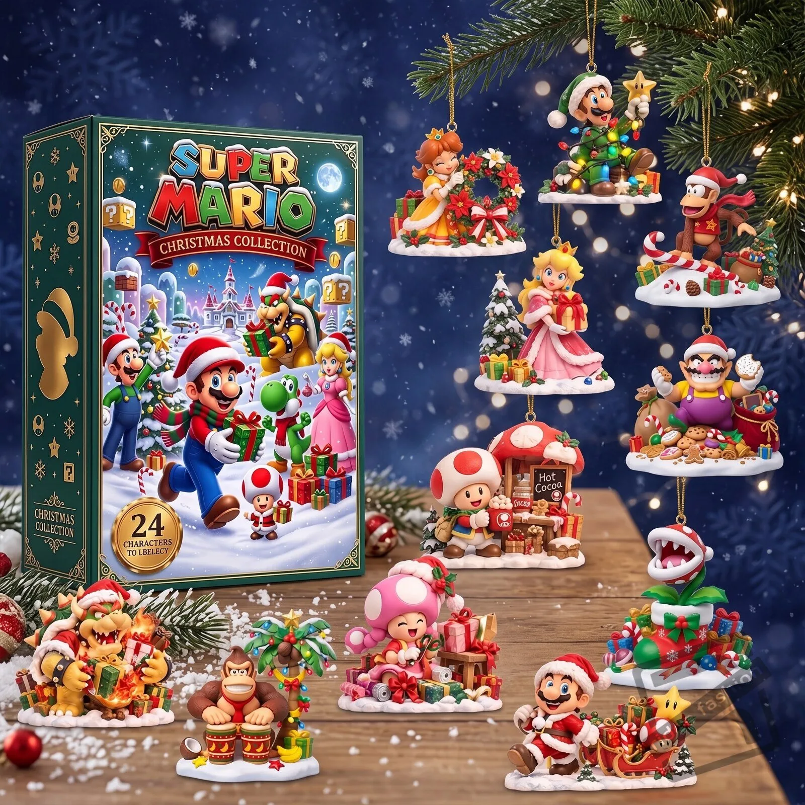 Game Retro Christmas Advent Calendar Blind Box - Personalized Gifts For Christmas 6 Game Retro Christmas Advent Calendar Blind Box - Personalized Gifts For Christmas product view
