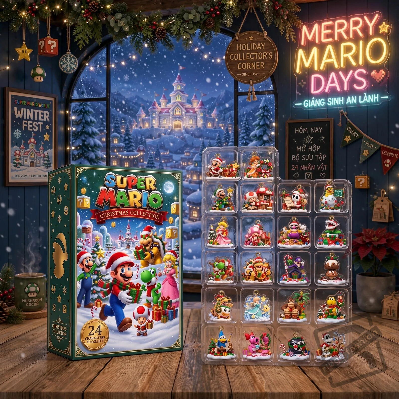 Game Retro Christmas Advent Calendar Blind Box - Personalized Gifts For Christmas 7 Game Retro Christmas Advent Calendar Blind Box - Personalized Gifts For Christmas product view